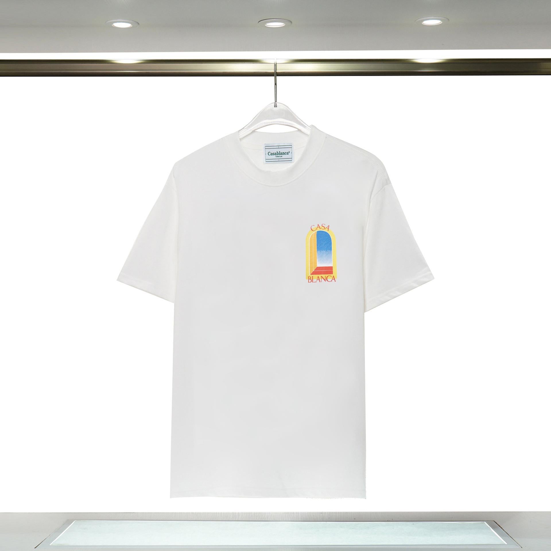 Casual Cotton Letter Print T-shirt
