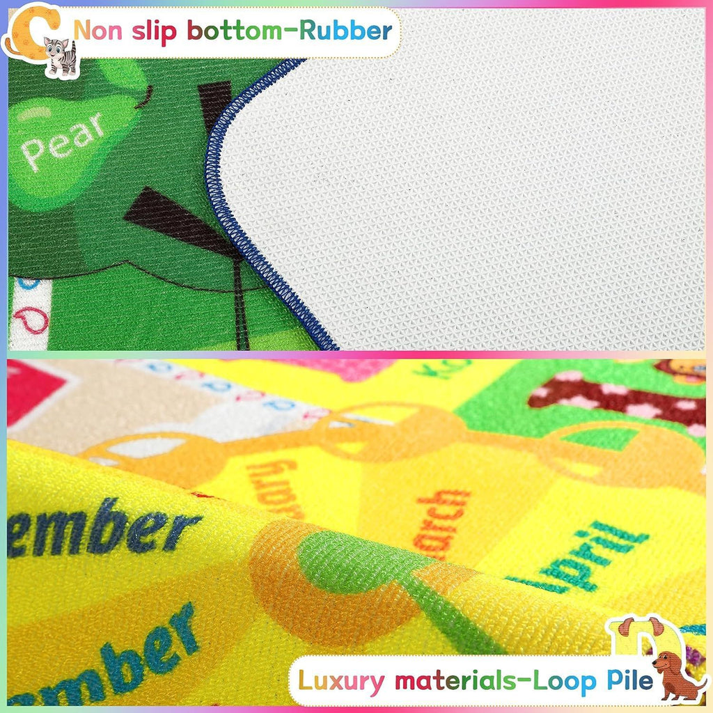 Customized Track Cartoon Game Educational Carpet Bedroom Living Room Non-slip Bedside Carpet Floor Mat Children's Decorative Blanket
