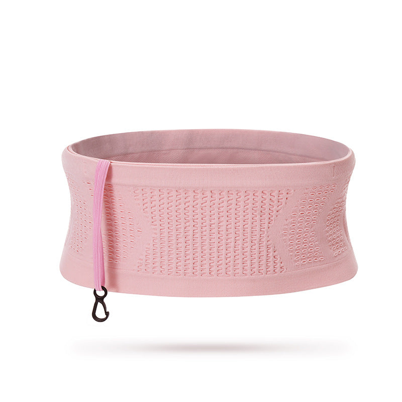New Sports Waist Bag Large Capacity Men And Women Outdoor Running Riding Multi-functional Waist Bag Breathable Anti-slip Belt Hook
