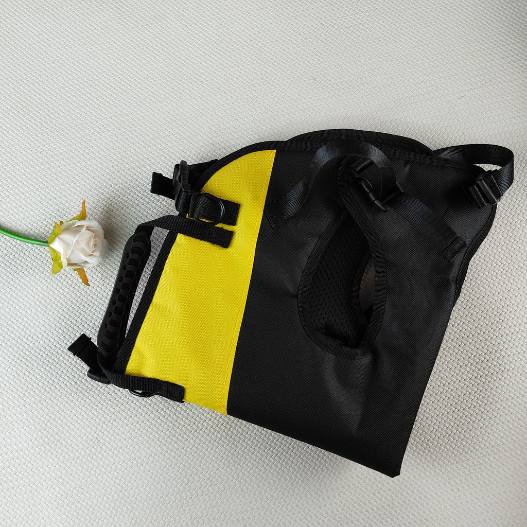 Dog Outgoing Backpack Cross-hugging Multifunctional Airborne Bag Double-shoulder Strap Pet Portable Four-legged Carrying Bag