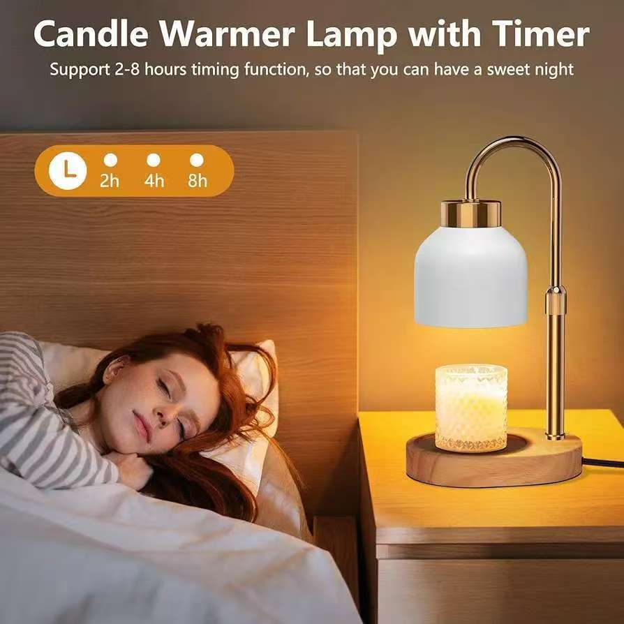 Aromatherapy Lamp Simple Wax Melt Lamp Atmosphere Decoration Table Lamp Ornaments Aromatherapy Fireless Bedroom Bedside Fragrance Lamp