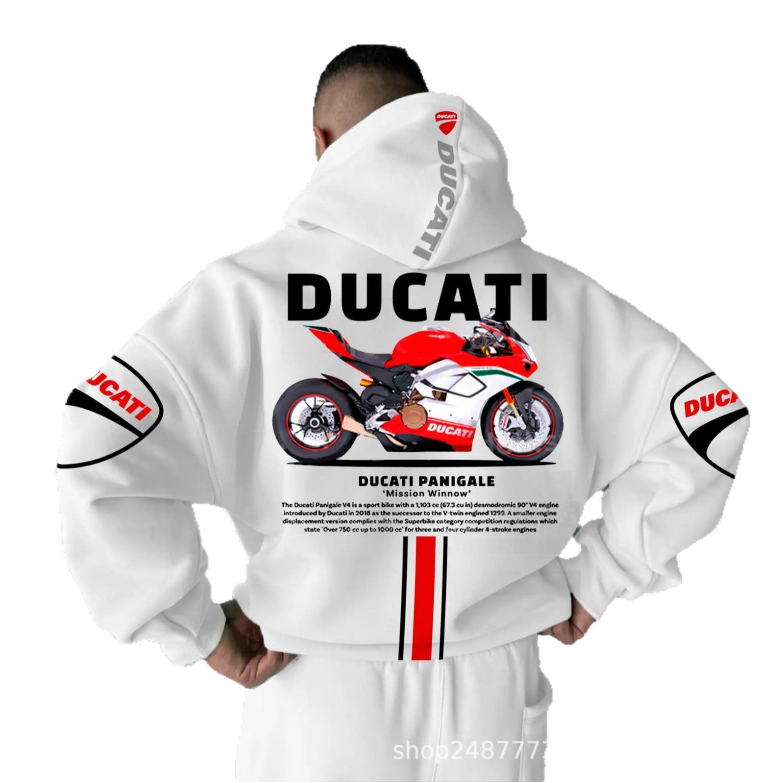 Polyester Print Hooded Sweatshirt Factory Direct Sales High Quality