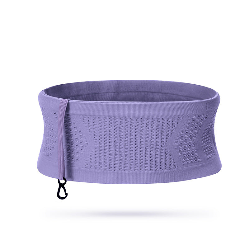 New Sports Waist Bag Large Capacity Men And Women Outdoor Running Riding Multi-functional Waist Bag Breathable Anti-slip Belt Hook