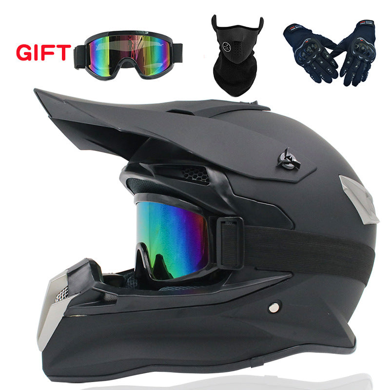 Motocross Helmet Four Seasons Full-cover Off-road Motorcycle Helmet Mountain Racing Downhill Full Helmet