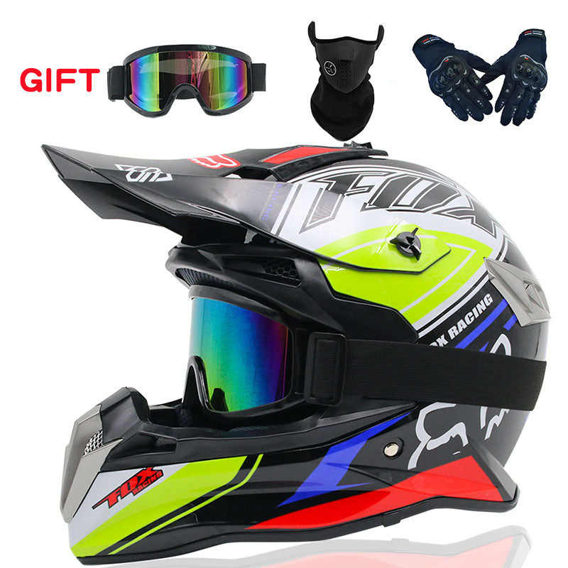 Motocross Helmet Four Seasons Full-cover Off-road Motorcycle Helmet Mountain Racing Downhill Full Helmet