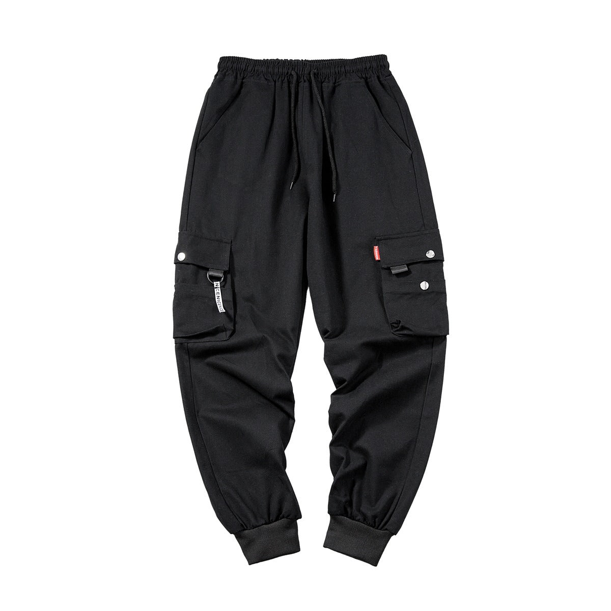 Polyester Multi-pocket Leggings Men's Autumn Nine-point Casual Pants