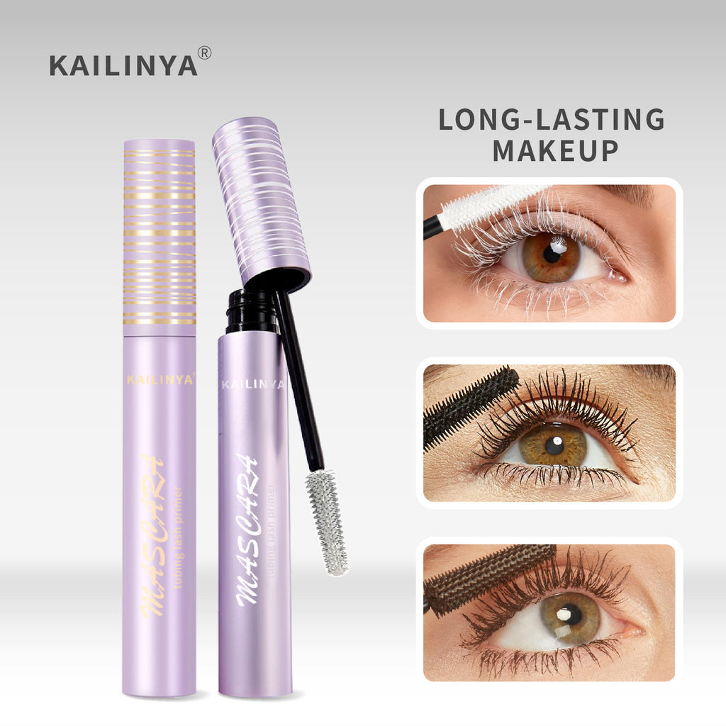 Cross-Border Popular Amazon Curling And Long Eyelashes Primer, Non-Smudged, Long-Lasting Mascara, Waterproof And Lengthening