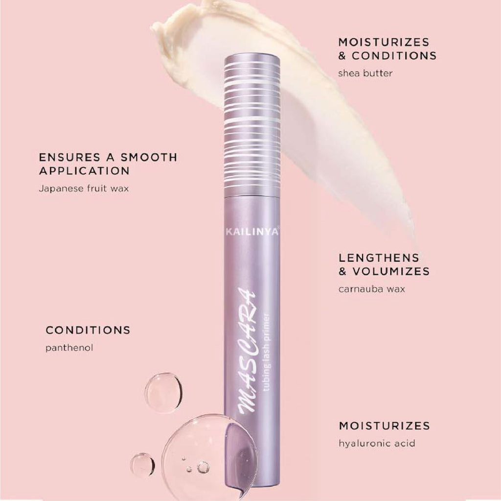 Cross-Border Popular Amazon Curling And Long Eyelashes Primer, Non-Smudged, Long-Lasting Mascara, Waterproof And Lengthening