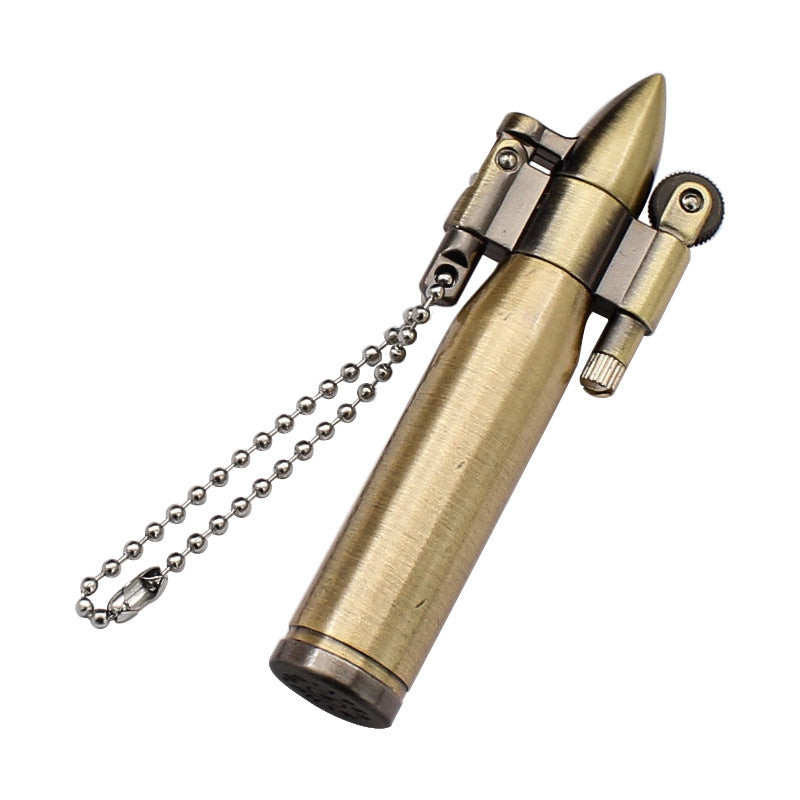 Creative Kerosene Lighter Personality Model Metal Smoking Set Small Grinding Wheel Lighter Cigarette Lighter