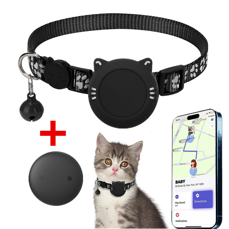 Cat Collar Pet Positioning Collar Find My Anti-Lost Device Tracker Waterproof Protective Cover Cat Collar
