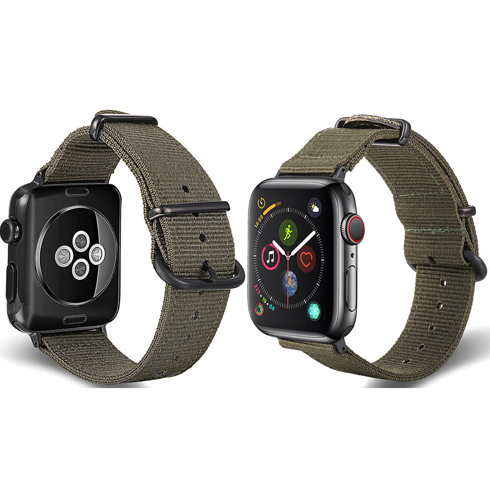 Suitable For The New Apple Apple7/6 Rainbow Nylon Strap American Flag Strap 5/4/3/2/1 Replacement Strap