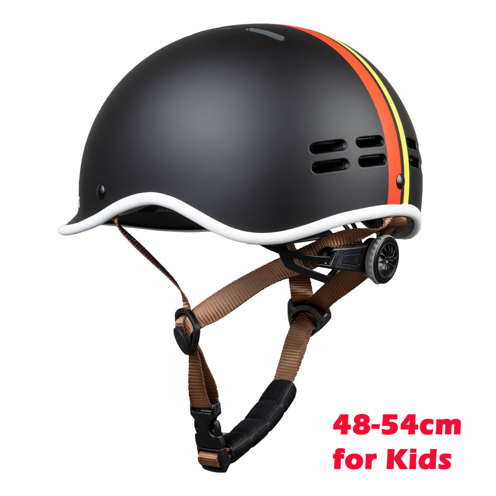 Electric Scooter Bicycle Hard Hat Urban Leisure Riding Helmet Retro Roller Skating Helmet