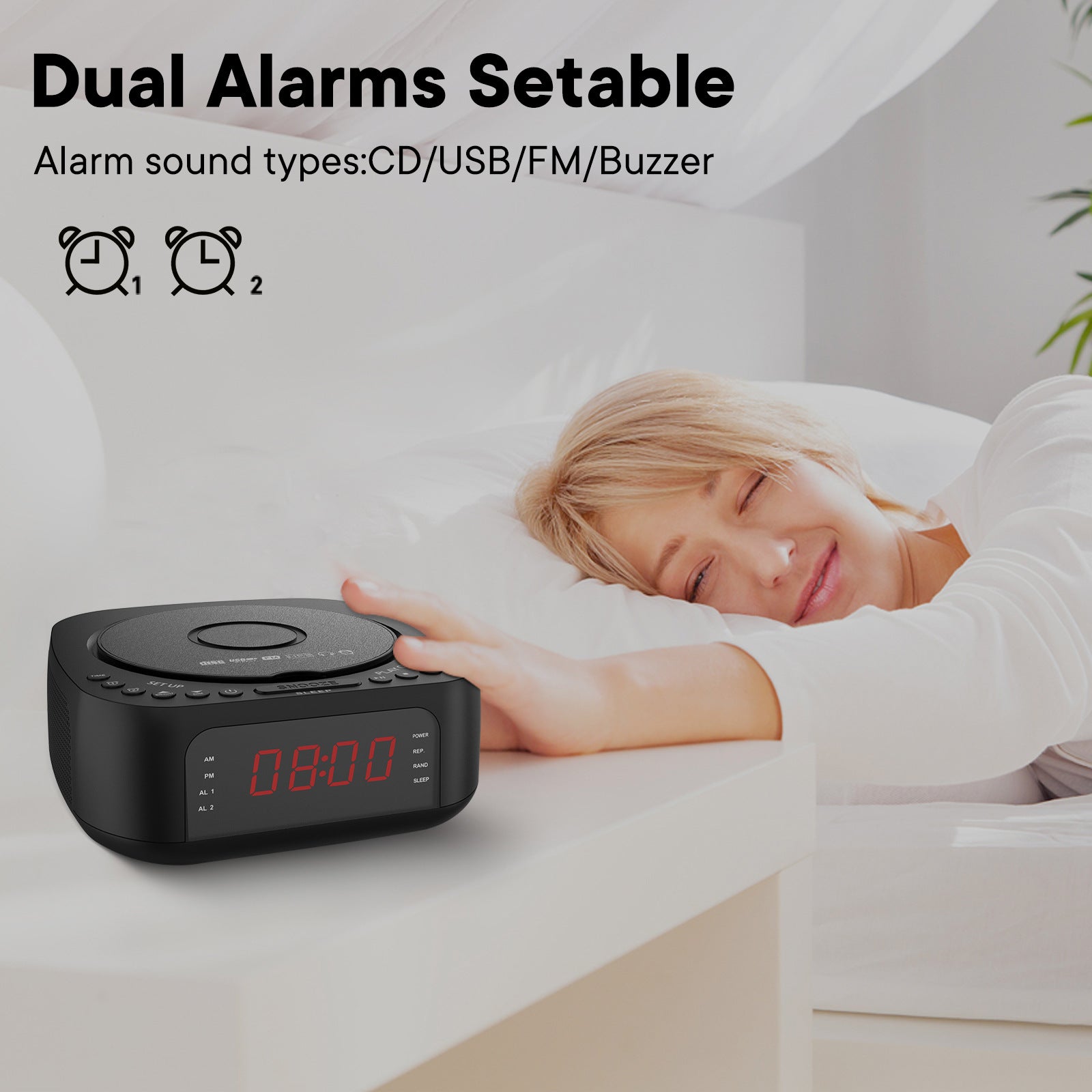 Cross-Border Retro Cd Player Disc Album Cd Player Bluetooth Speaker All-In-One Radio