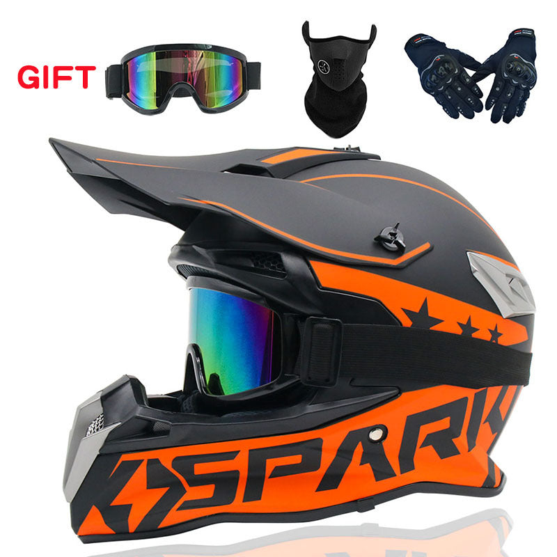Motocross Helmet Four Seasons Full-cover Off-road Motorcycle Helmet Mountain Racing Downhill Full Helmet