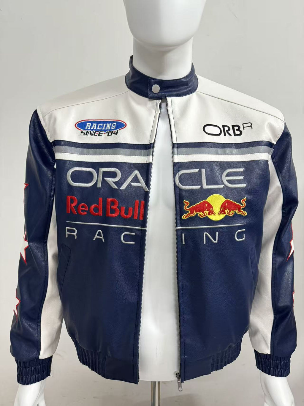 F1 Embroidered Racing Suits PU