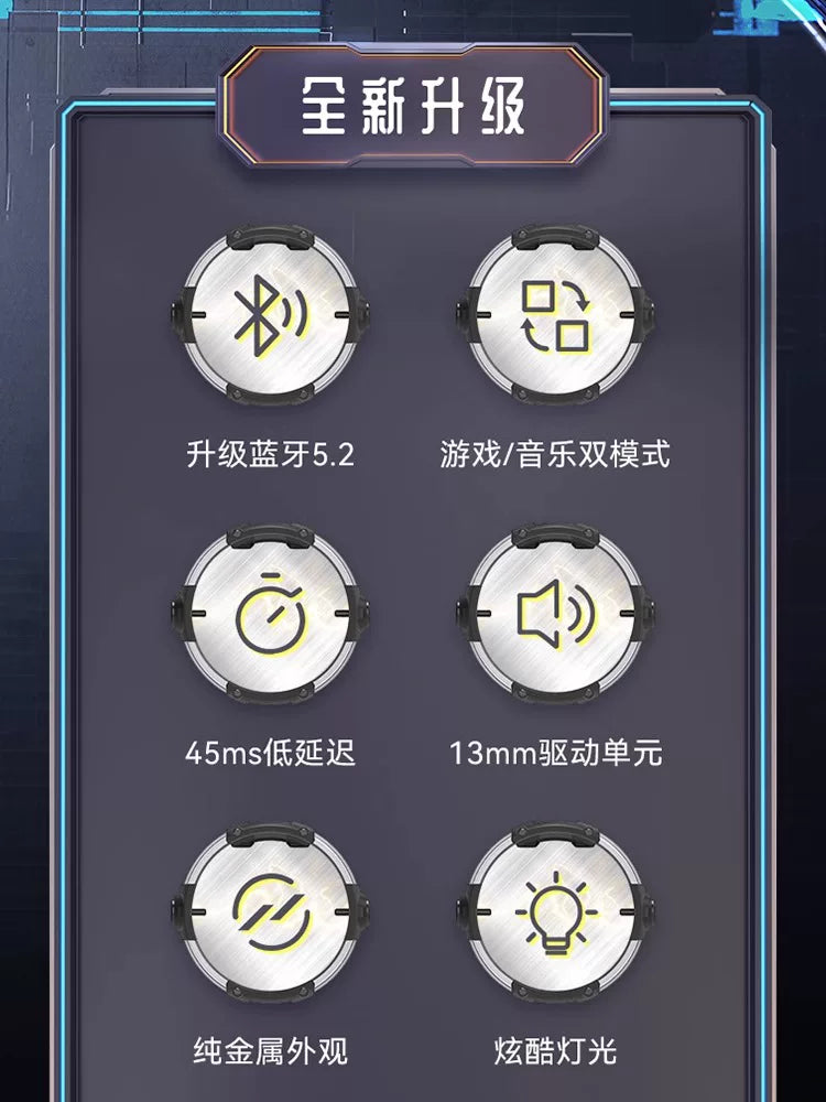Monster Official Flagship Store Noise Reduction Bluetooth Headset In-ear Wireless Gaming Sports Headset Xkt10