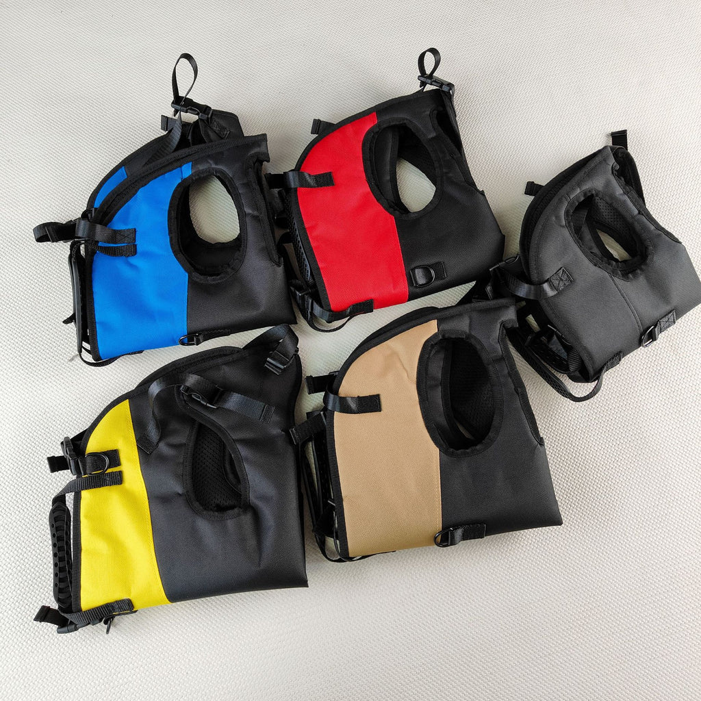 Dog Outgoing Backpack Cross-hugging Multifunctional Airborne Bag Double-shoulder Strap Pet Portable Four-legged Carrying Bag