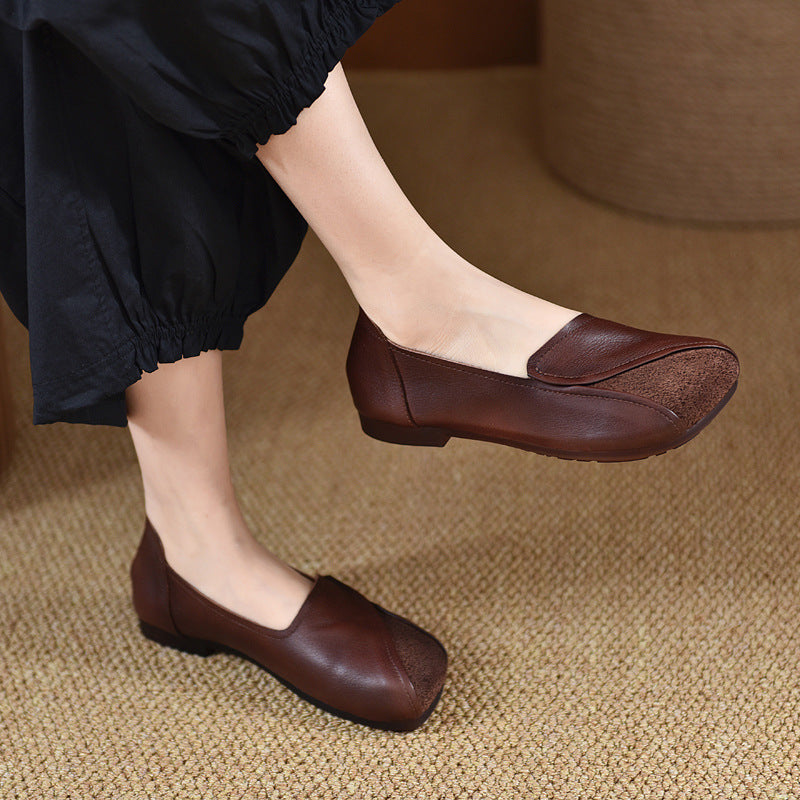 Retro Forest Beanie Shoes
