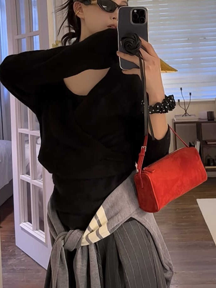Genuine Leather Shoulder Bag The Crossbody Handbag Bag For Women