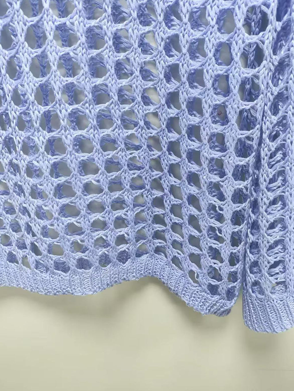 Knitted Sweater For Women Spring And Summer Beach Cover-up Top