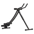 AB Workout Machine, Ab Workout Equipment At Home Gym, Core & Abdominal Trainers For Women, 440 Lbs Weight Capacity Strength Training Ab Cruncher, Foldable Adjustable Fitness Exerciser