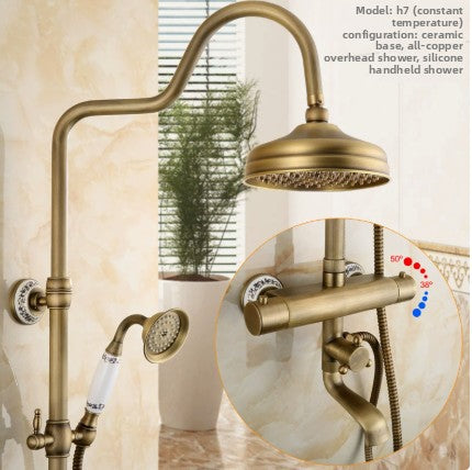 French Style Thermostatic Shower Set