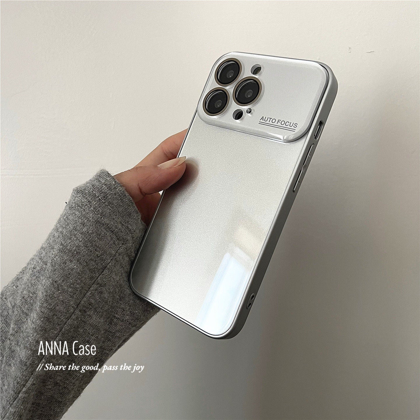 Slim Transparent iPhone Case with Lens Protection