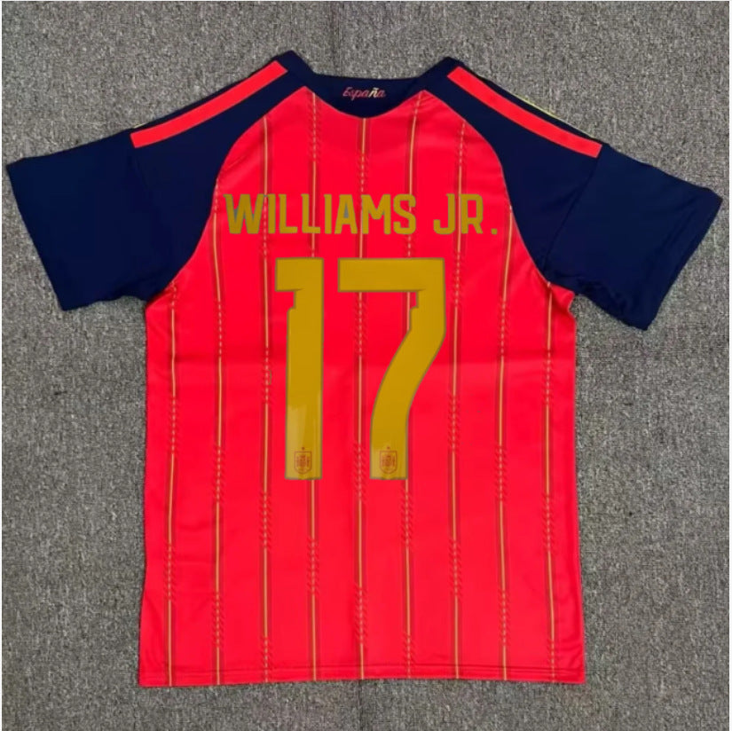Spain Football Jersey Player Edition