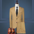 Korean Style Business Casual Men Suit