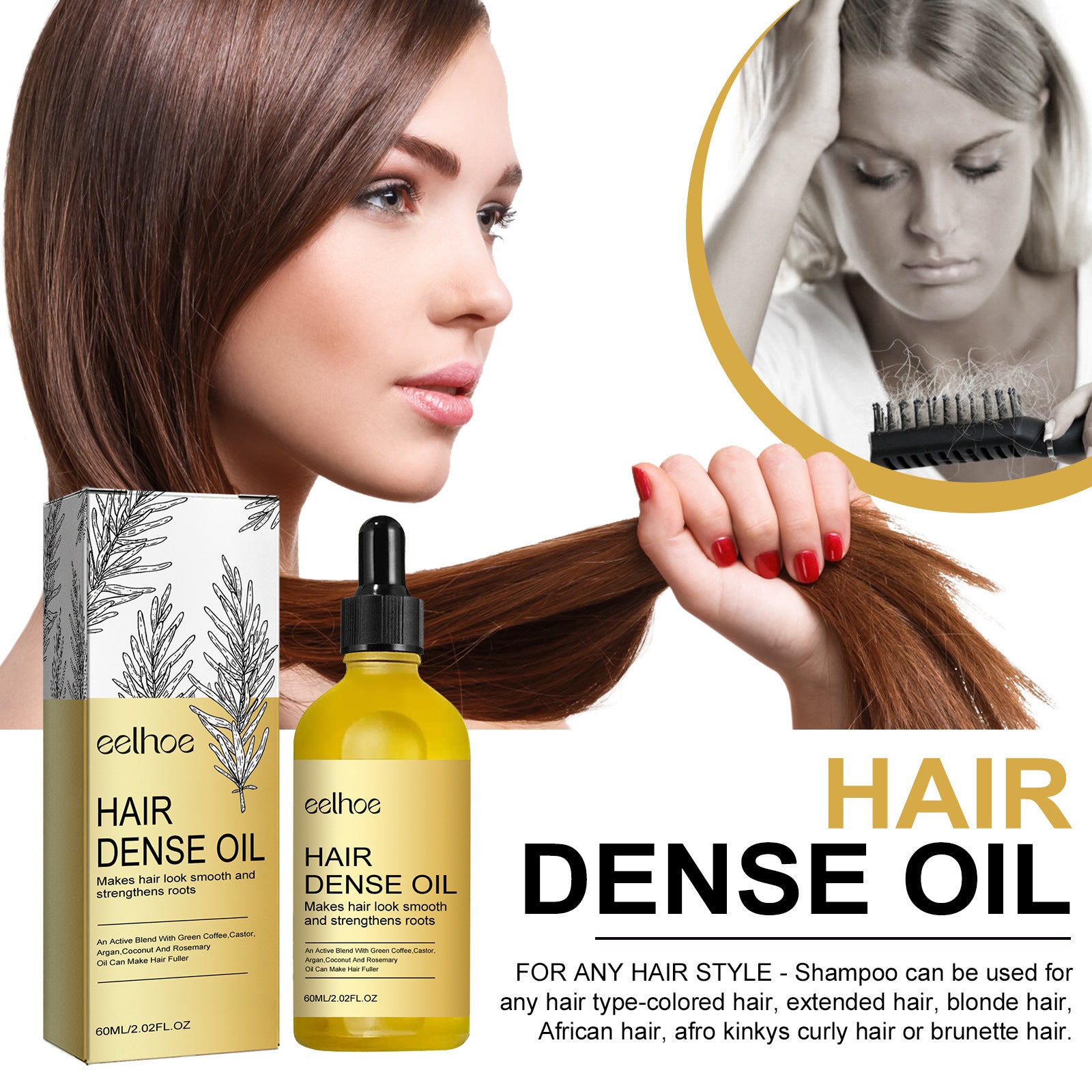 Rosemary Hair Care Essential Oil for Scalp Nourishment