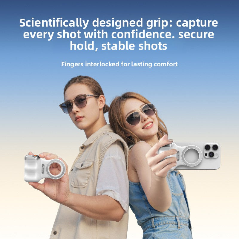 Magsafe Phone Camera Grip with Stepless Zoom