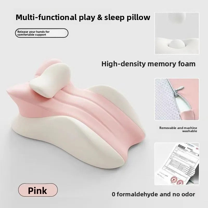Multi-Position Memory Foam Bed Pillow