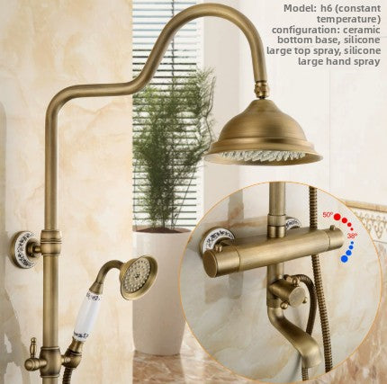 French Style Thermostatic Shower Set