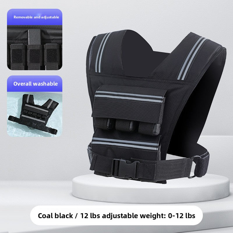 Adjustable Weight Vest for Fitness Training