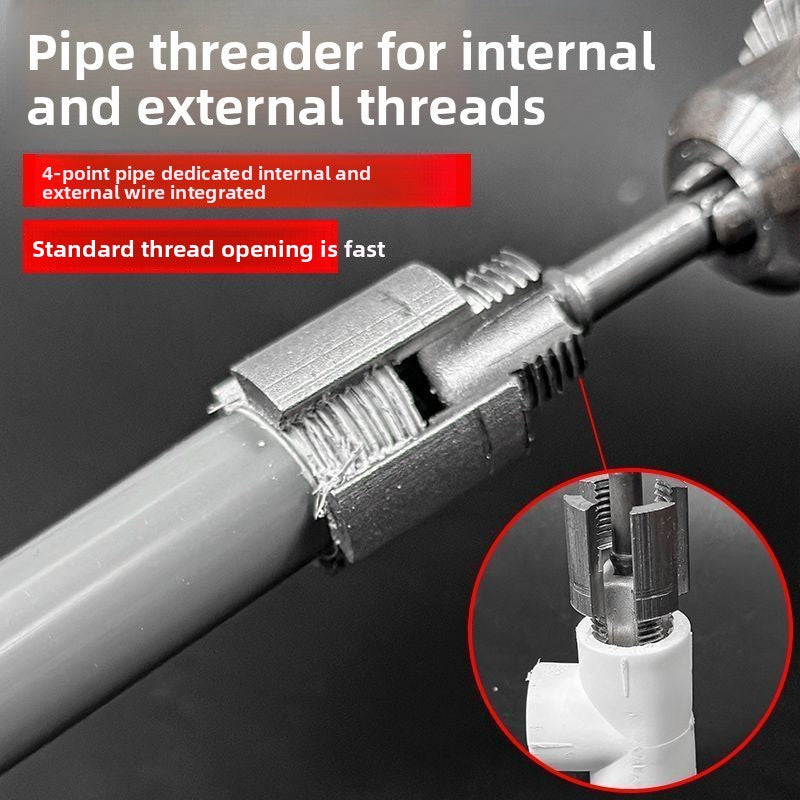 Universal Water Pipe Threading Tool