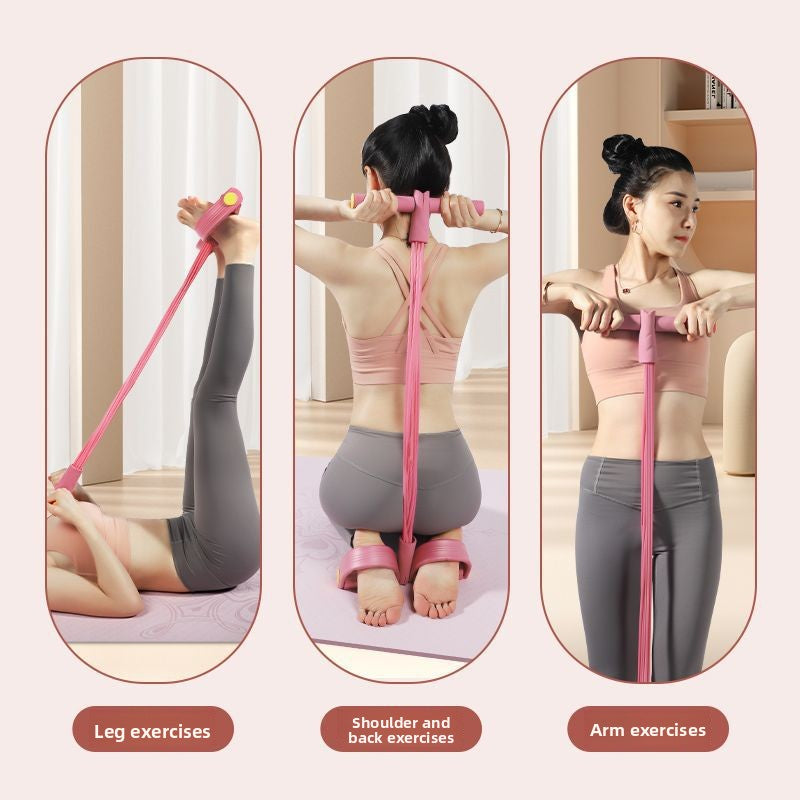 Pedal Pull Fitness Resistance Bands
