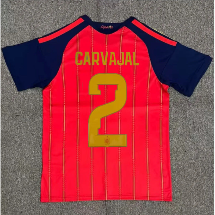 Spain Football Jersey Player Edition