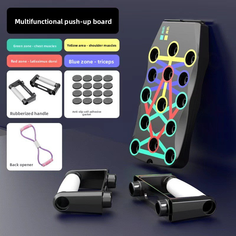 Multifunctional Push Up Training Board with Non-Slip Grips