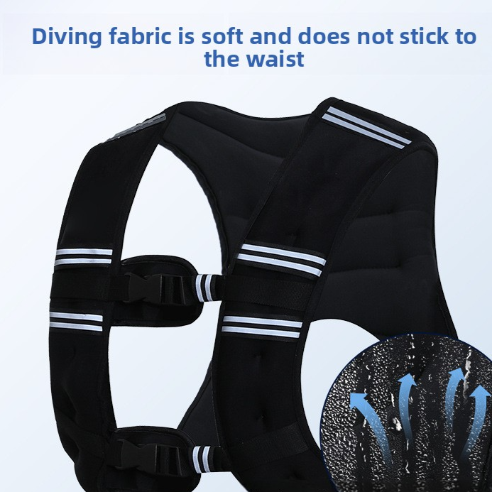 Adjustable Weight Vest for Fitness Training