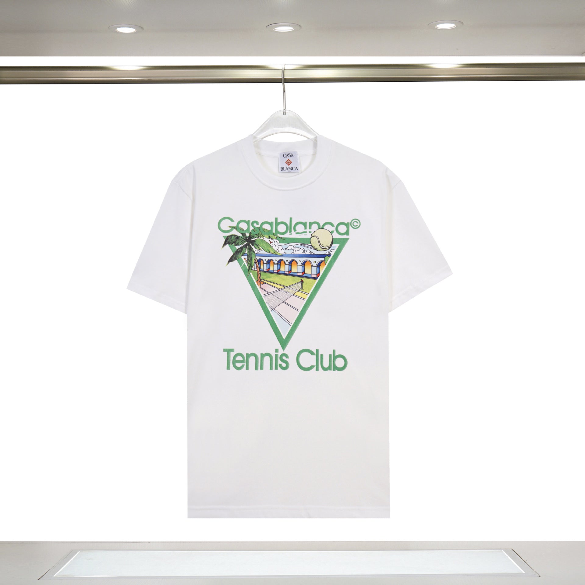 Casual Cotton Letter Print T-shirt