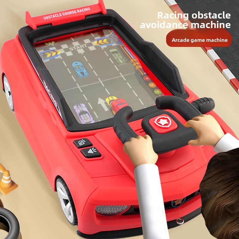 Racing Simulation Steering Wheel Educational Game Console