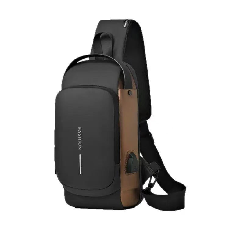 Password Lock Waterproof Chest Bag
