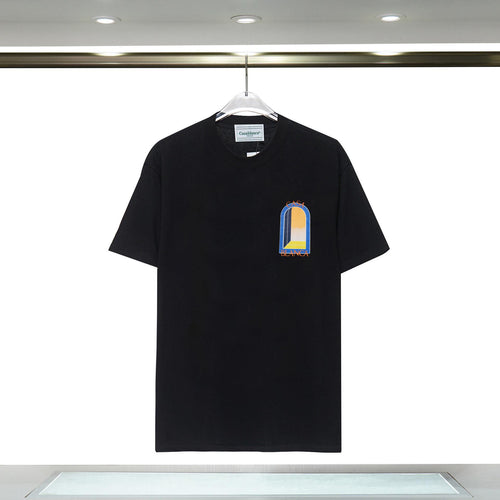 Casual Cotton Letter Print T-shirt