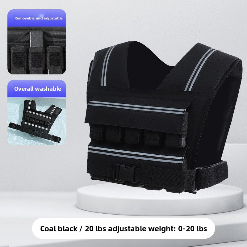 Adjustable Weight Vest for Fitness Training