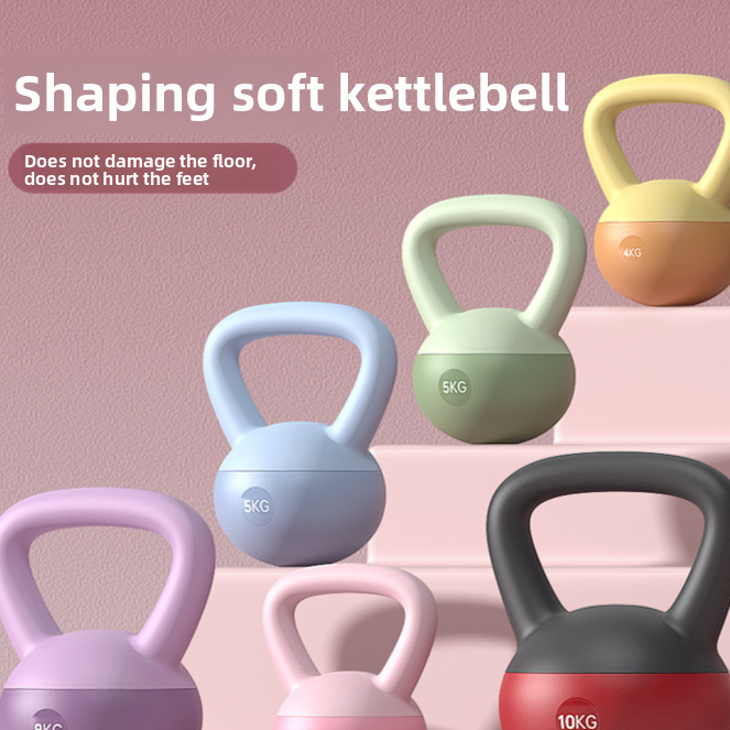 Soft PVC Kettlebell for Home Gym Fitness Training