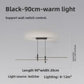 Minimalist Linear LED Chandelier for Dining Room