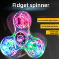 LED Crystal Fingertip Gyro Stress Relief Toy